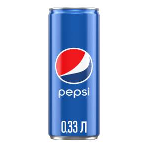 Напиток сильногазированный Pepsi 0,33л