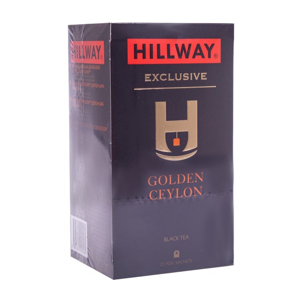 Чай черный Hillway Golden Ceylon 25пак