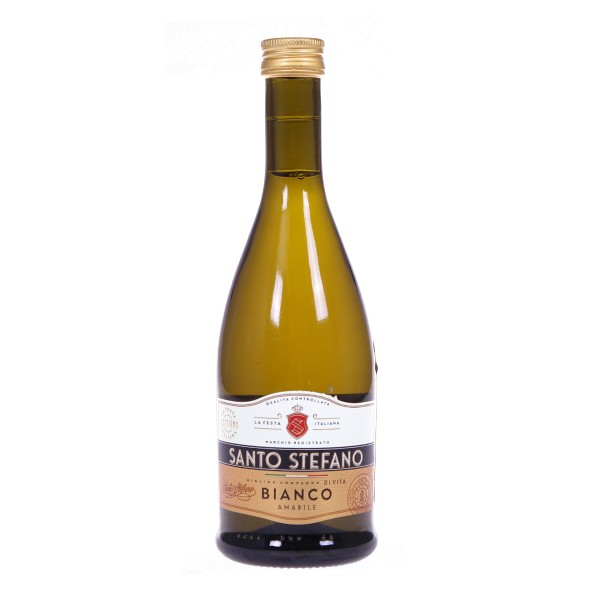 Напиток слабоалкогольный Santo Stefano Bianco белое полусладкое 8% 0,25л