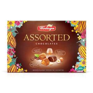 Шоколадные конфеты Ассорти Победа 200г