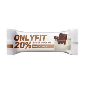 Батончик Onlyfit протеиновый глазированный 40г milk chocolate
