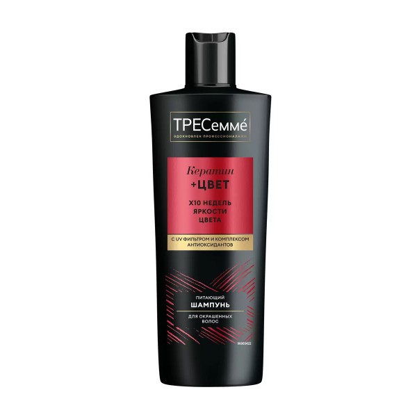 Шампунь Tresemme 400мл keratin color / для окрашенных волос