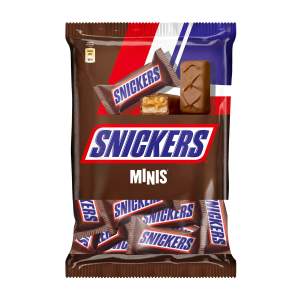 Батончик шоколадный Snickers Minis 180гр