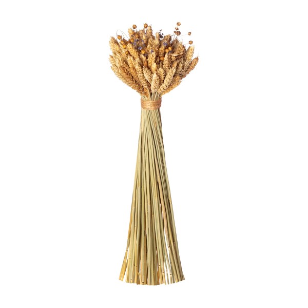 Букет из льна и лаванды