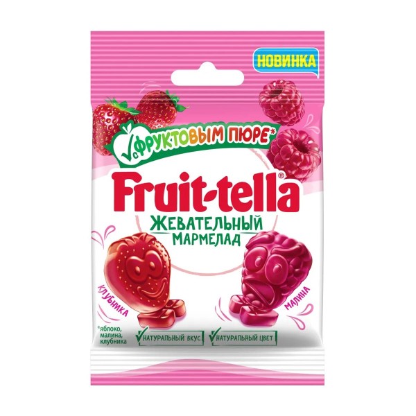 Жевательный мармелад Fruittella Фруктовое пюре 36г