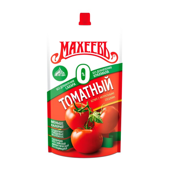 Кетчуп Томатный без сахара и крахмала Махеевъ 300г