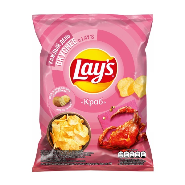 Чипсы Lay's краб 70г