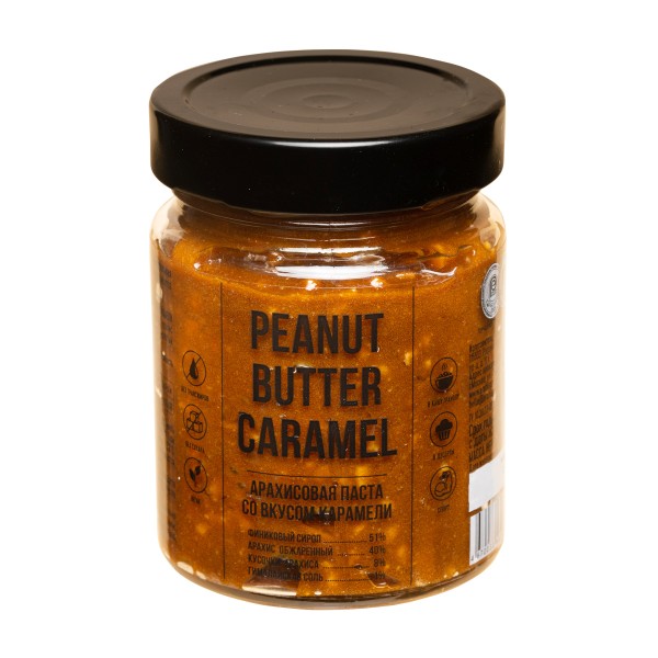 Паста Arahis Project арахисовая со вкусом карамели 235г