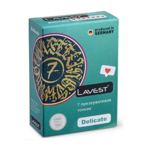 Презервативы Lavest №7 Delicate особотонкие