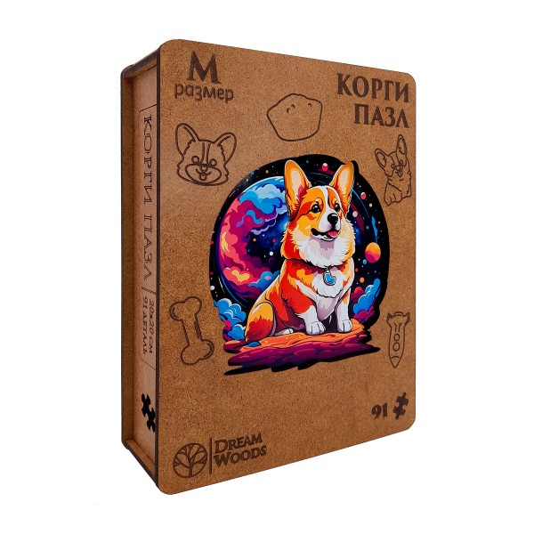 Пазл фигурный Dream Woods Корги