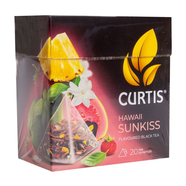 Чай Curtis Hawaii Sunkiss черный 20 пакетиков-пирамидок