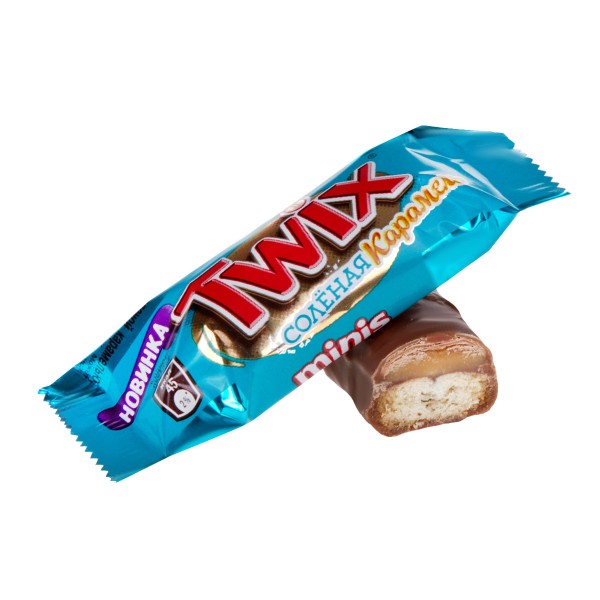 Конфеты шоколадные Twix Minis Соленая карамель