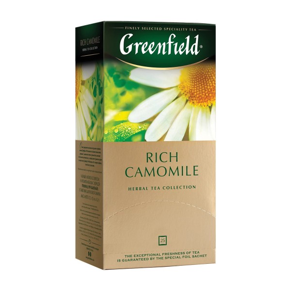 Напиток чайный Greenfield Rich Camomile 25пак