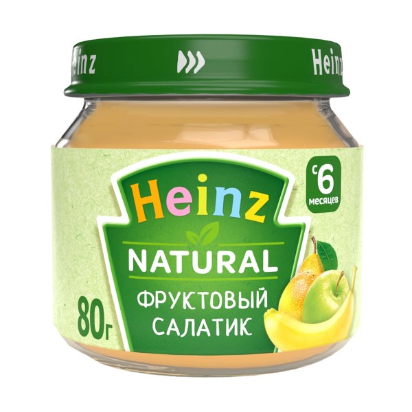 Пюре детское Heinz 80г фруктовый салатик