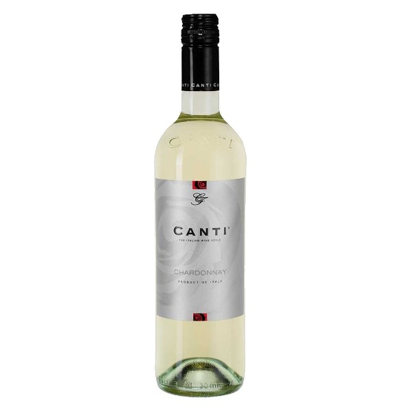 Вино Canti Chardonnay белое полусухое 11,5% 0,75л