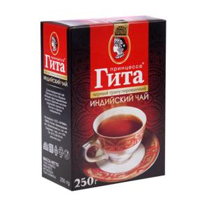 Чай черный Принцесса Гита индийский гранулированный 250г