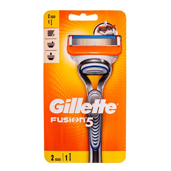 Станок Gillette Fusion + 2 кассеты