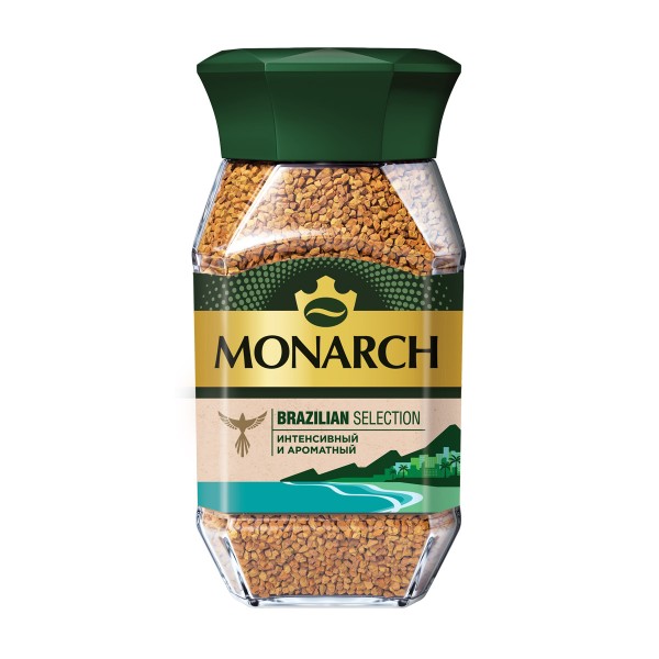 Кофе Monarch Brazilian Selection сублимированный 180г