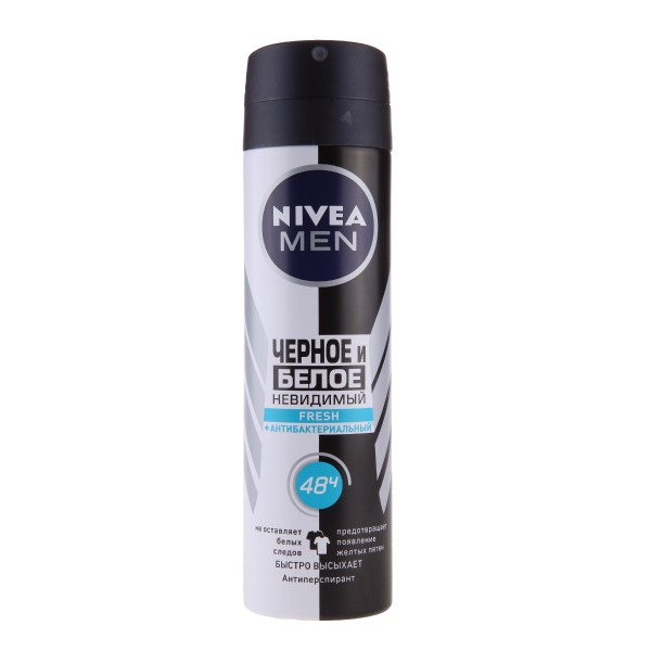 Дезодорант спрей Nivea Men Fresh Invisible 150мл