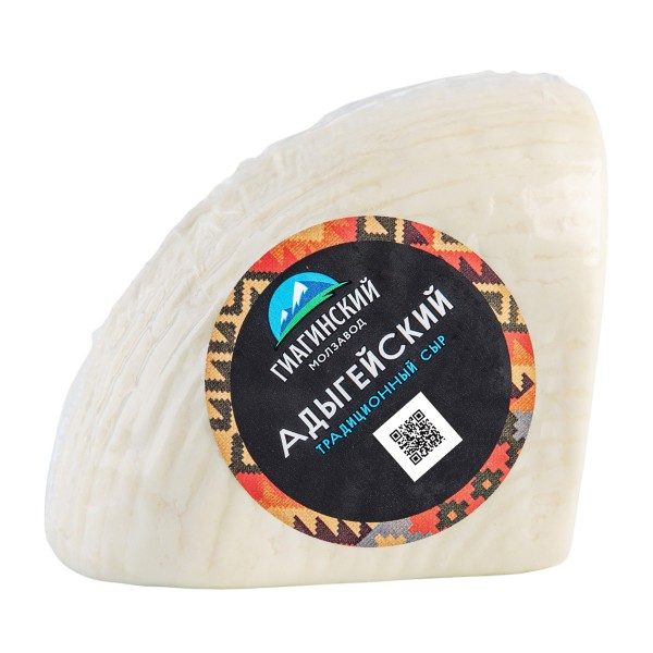 Сыр Адыгейский 40% Гиагинский молзавод БЗМЖ