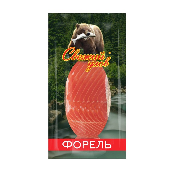 Форель соленая филе-кусок Свежий улов 150г