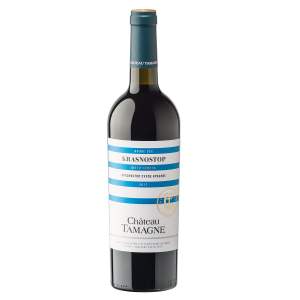 Вино красное сухое Chateau Tamagne Krasnostop 12% 0,75л