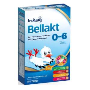 Детское питание Bellakt смесь молочная сухая 300г 0-6 месяцев БЗМЖ