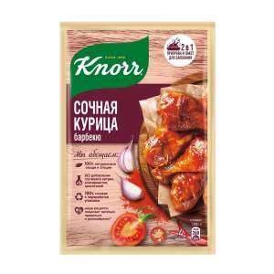Приправа Knorr на второе Сочная курица барбекю 26г