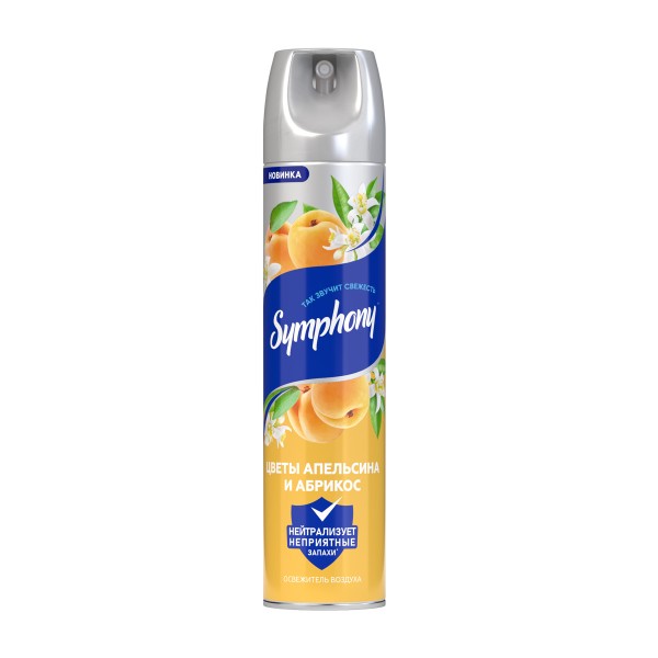 Освежитель воздуха Symphony 300мл цветы апельсина и абрикос