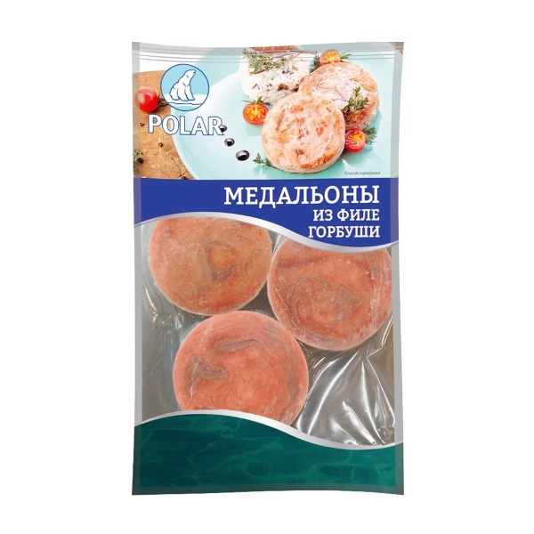 Медальоны из филе горбуши замороженные Polar 400г