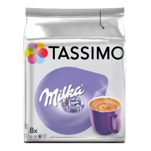 Капсульный горячий шоколад Tassimo Milka 240гр