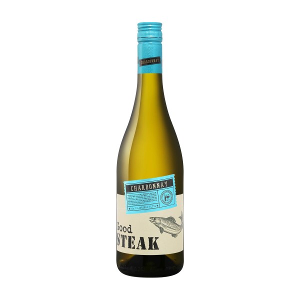 Вино белое сухое Good Steak Chardonnay 10-12% 0,75л