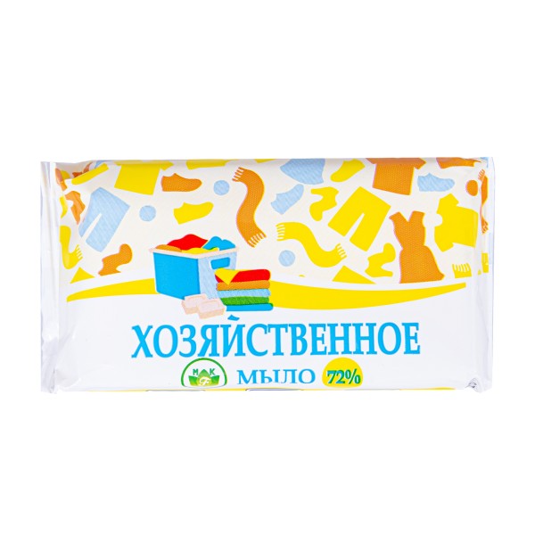 Мыло хозяйственное Флора 72% 150г