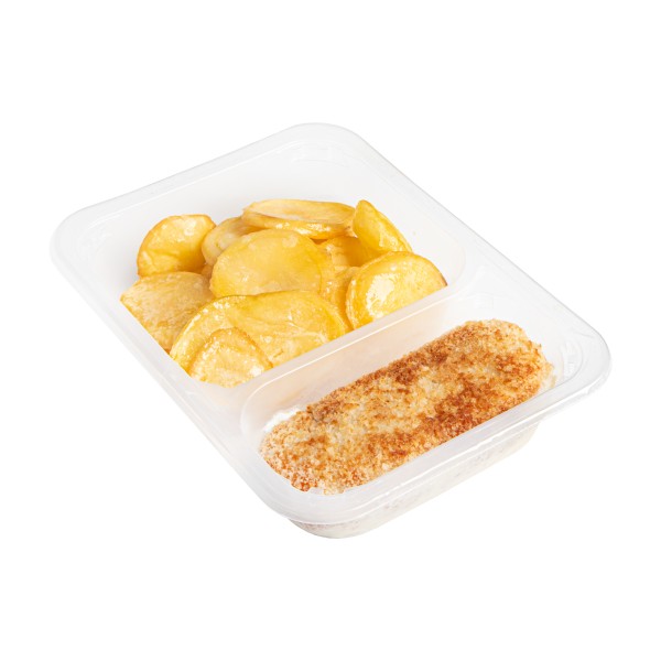 Куриная котлета с картофелем запеченным 280г производство Макси