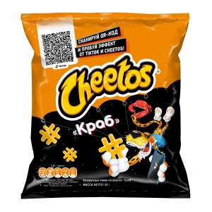 Кукурузные палочки Cheetos 50г краб