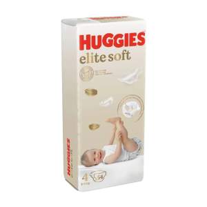 Подгузники Huggies Elite Soft №4 8-14кг 54шт