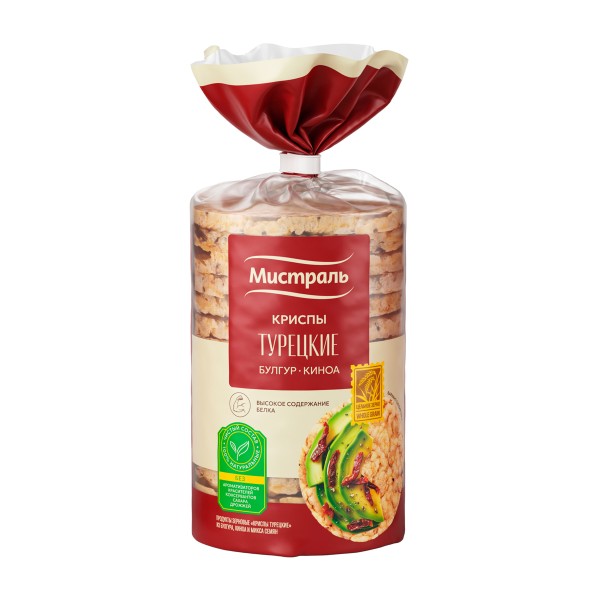 Криспы Мистраль Турецкие булгур киноа 110г
