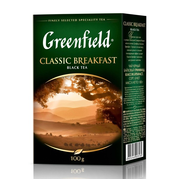 Чай черный Greenfield Classic Breakfast 100г