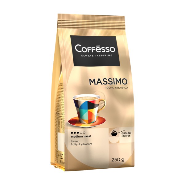 Кофе молотый Coffesso Massimo 250г