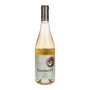 Вино белое сухое Faustino VII Viura Rioja 11,5-12,5% 0,75л