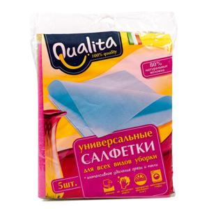 Салфетки для уборки Qualita 5шт