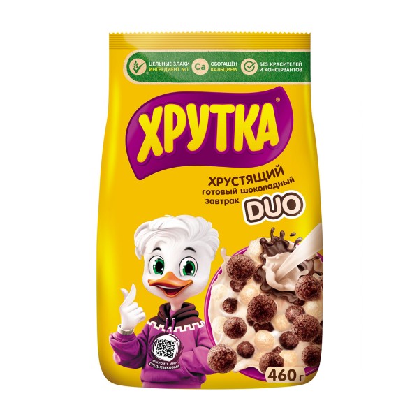 Сухой завтрак Шарики Дуо Хрутка Nestle 460г