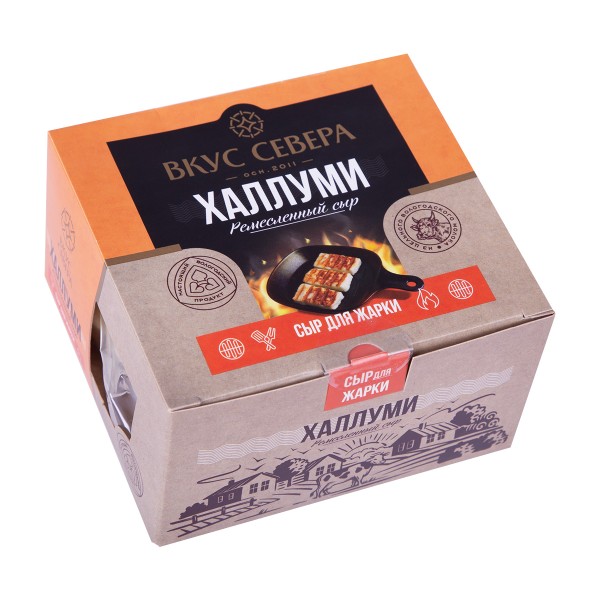 Сыр Халлуми 51,2% Вкус севера 180г БЗМЖ