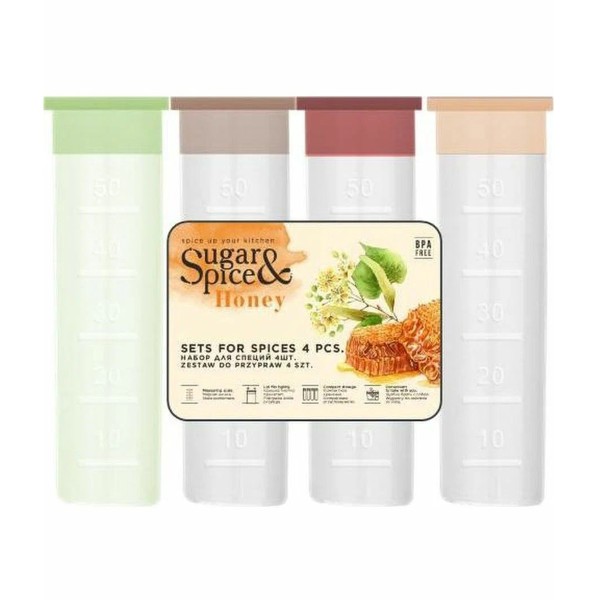 Набор для специй Honey 4 предмета Sugar&Spice