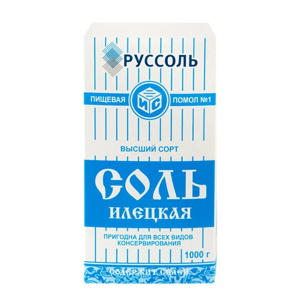 Соль каменная помол №1 1000г