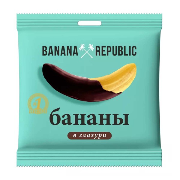 Конфеты Banana Republic Банан сушеный в глазури 90г