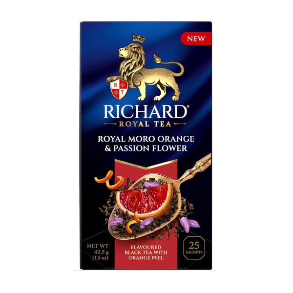 Чай черный Richard Royal Moro orange & Passion flower 25пак