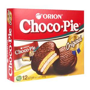 Печенье Choco Pie Orion 12штх30г Original