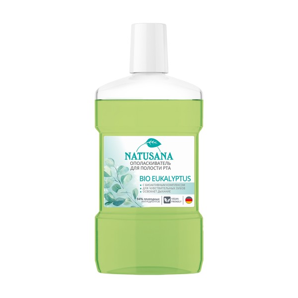 Ополаскиватель для рта Natusana Bio Eukalyptus 475мл