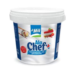 Крем-сыр Ala Chef творожный для кулинарии 65% Dr.Milk БЗМЖ